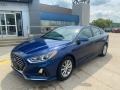 2018 Lakeside Blue Hyundai Sonata SE  photo #1