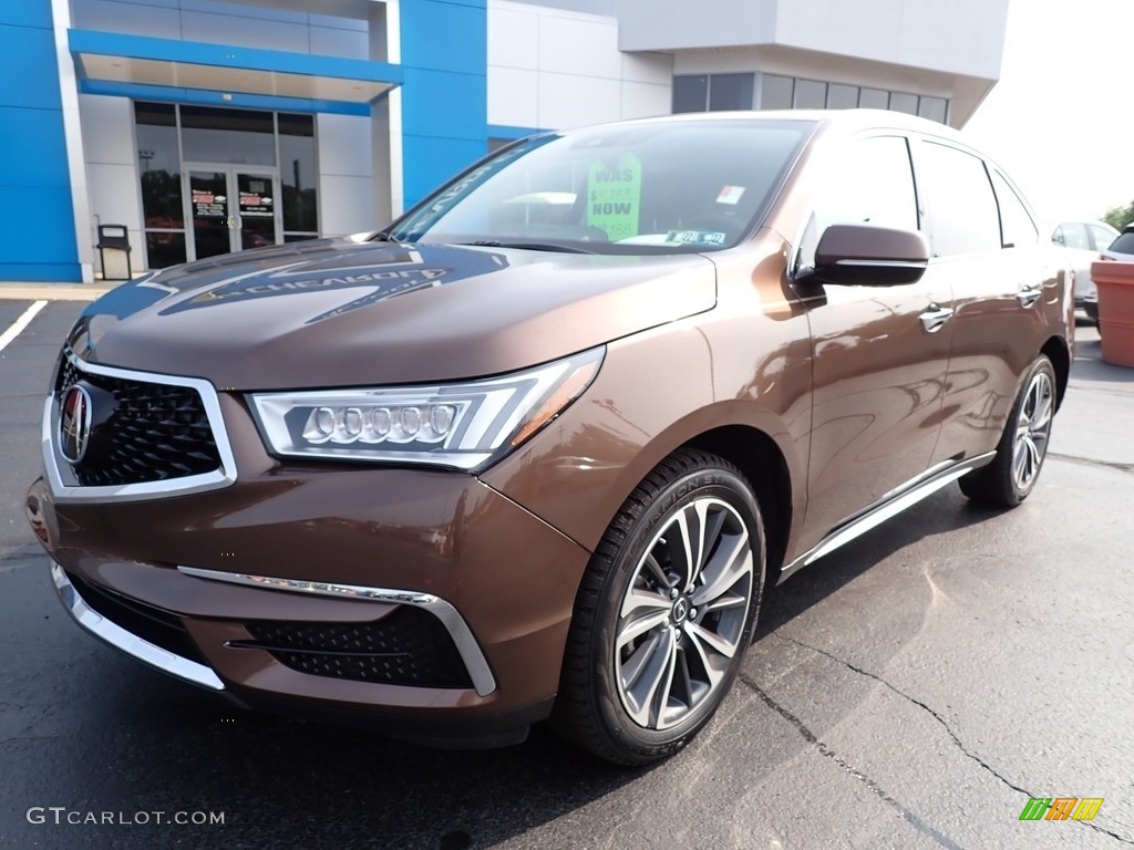 2019 MDX Technology SH-AWD - Canyon Bronze Metallic / Espresso photo #2
