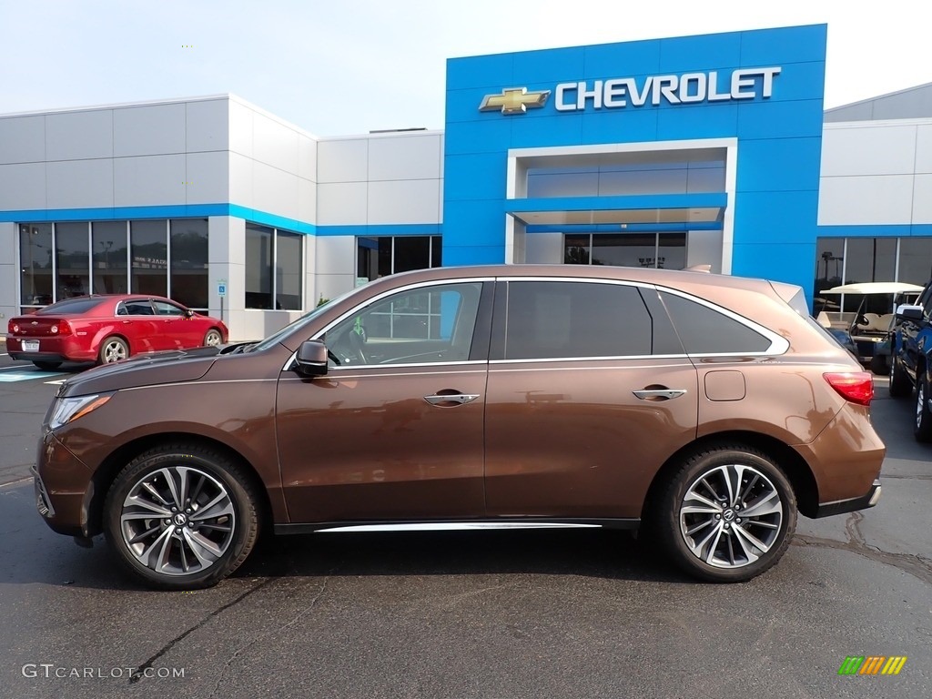 2019 MDX Technology SH-AWD - Canyon Bronze Metallic / Espresso photo #3