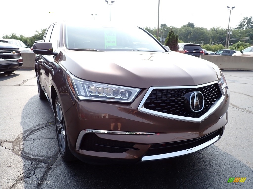 2019 MDX Technology SH-AWD - Canyon Bronze Metallic / Espresso photo #12