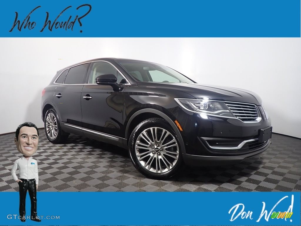 2017 MKX Reserve AWD - Diamond Black / Cappuccino photo #1