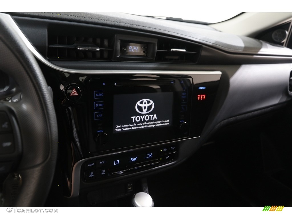2018 Corolla LE - Slate Metallic / Black photo #9
