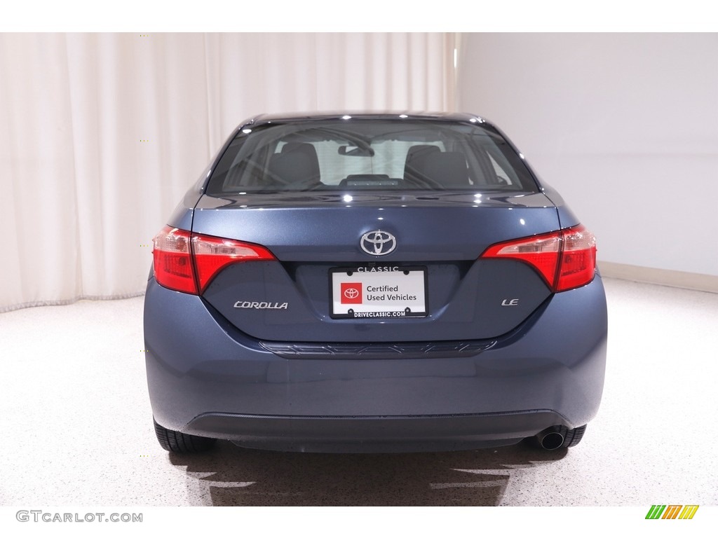 2018 Corolla LE - Slate Metallic / Black photo #16