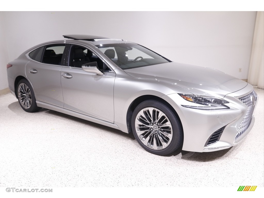 2018 LS 500 AWD - Atomic Silver / Black photo #1