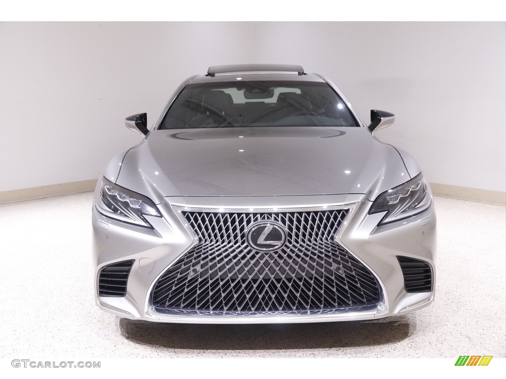 2018 LS 500 AWD - Atomic Silver / Black photo #2
