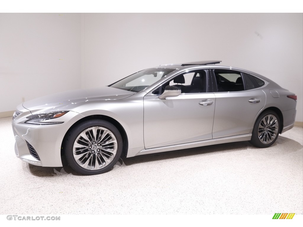 2018 LS 500 AWD - Atomic Silver / Black photo #3