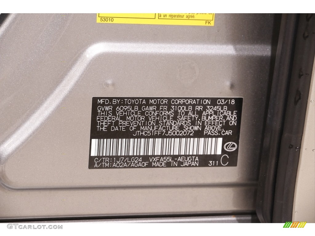 2018 LS 500 AWD - Atomic Silver / Black photo #24