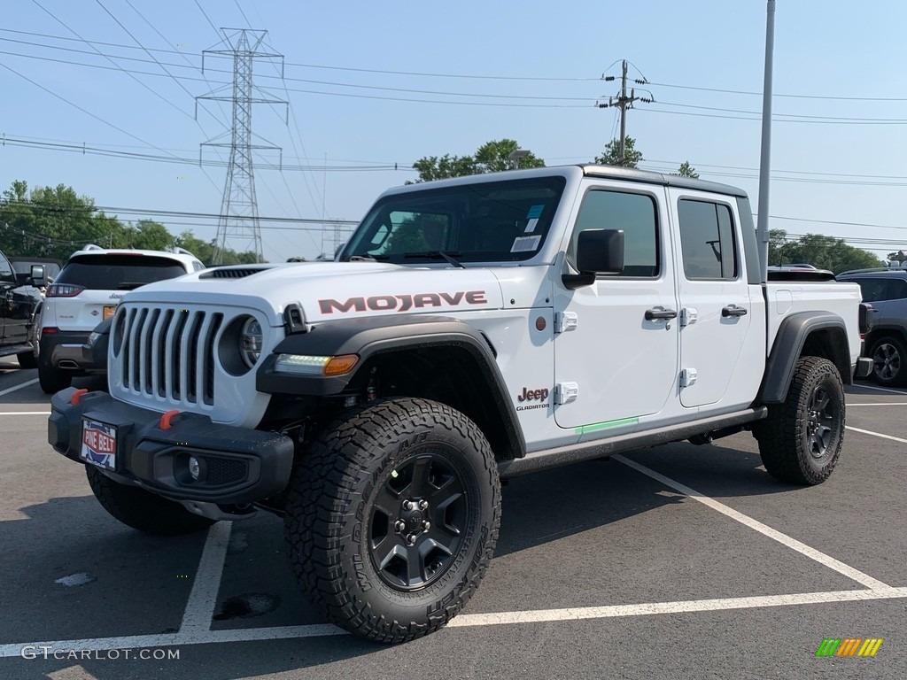 2021 Gladiator Mojave 4x4 - Bright White / Black photo #1