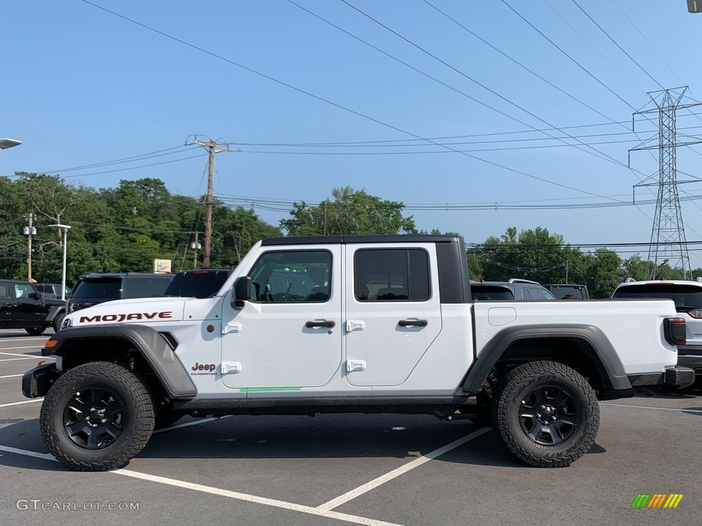 Bright White 2021 Jeep Gladiator Mojave 4x4 Exterior Photo #142474944