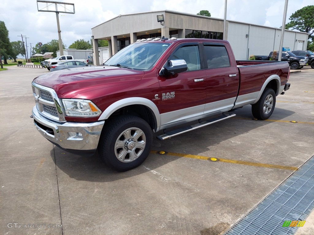 Delmonico Red Pearl 2016 Ram 2500 Laramie Crew Cab 4x4 Exterior Photo #142475403