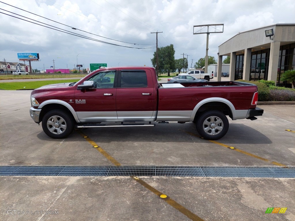 Delmonico Red Pearl 2016 Ram 2500 Laramie Crew Cab 4x4 Exterior Photo #142475430