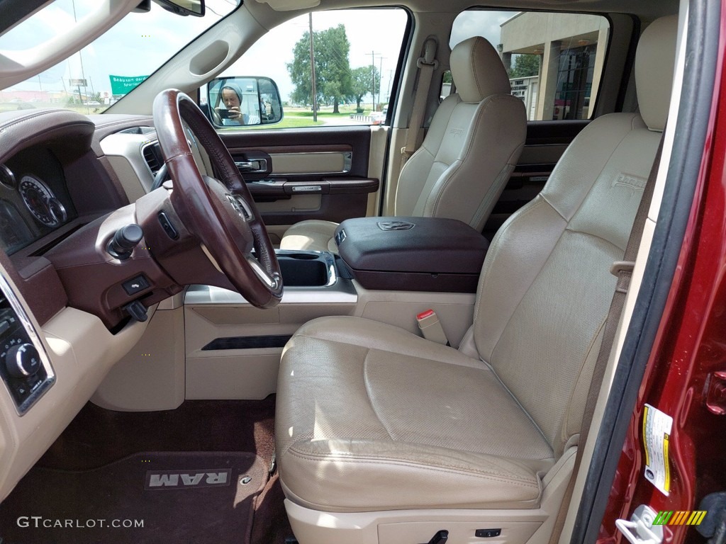 Canyon Brown/Light Frost Beige Interior 2016 Ram 2500 Laramie Crew Cab 4x4 Photo #142475611