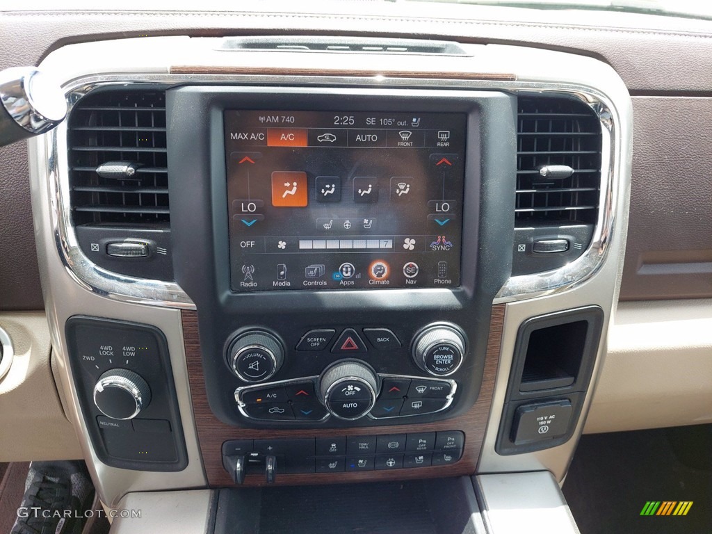 2016 Ram 2500 Laramie Crew Cab 4x4 Controls Photo #142475871