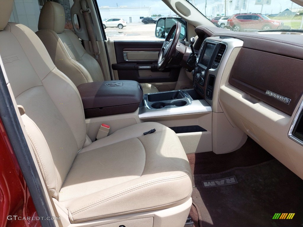 Canyon Brown/Light Frost Beige Interior 2016 Ram 2500 Laramie Crew Cab 4x4 Photo #142476114