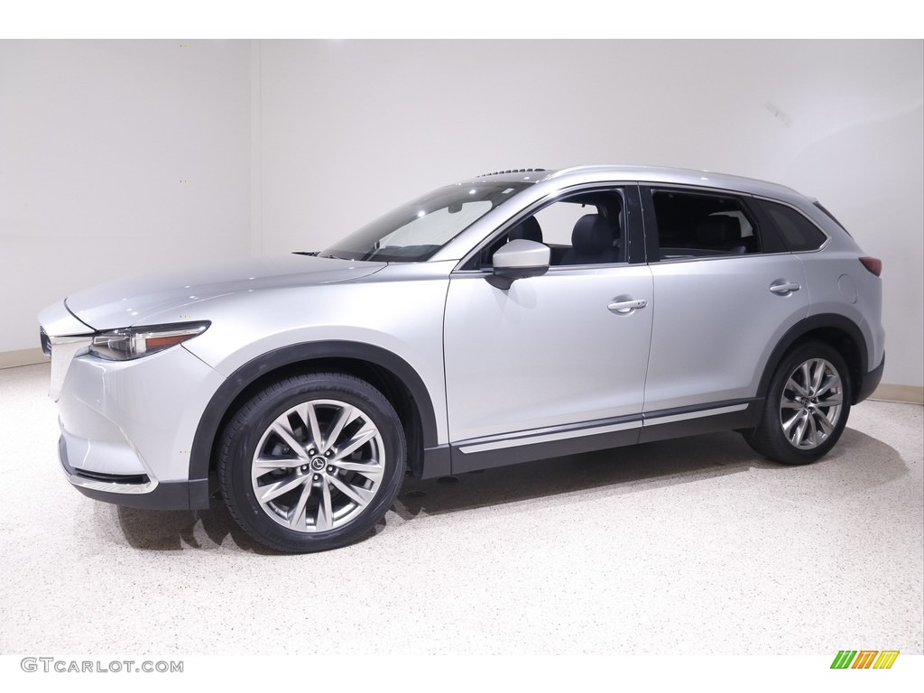 Sonic Silver Metallic 2019 Mazda CX-9 Grand Touring AWD Exterior Photo #142476636
