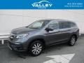 Modern Steel Metallic 2019 Honda Pilot EX-L AWD