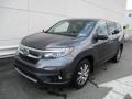 Modern Steel Metallic - Pilot EX-L AWD Photo No. 8