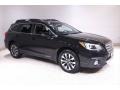 2015 Crystal Black Silica Subaru Outback 2.5i Limited  photo #1