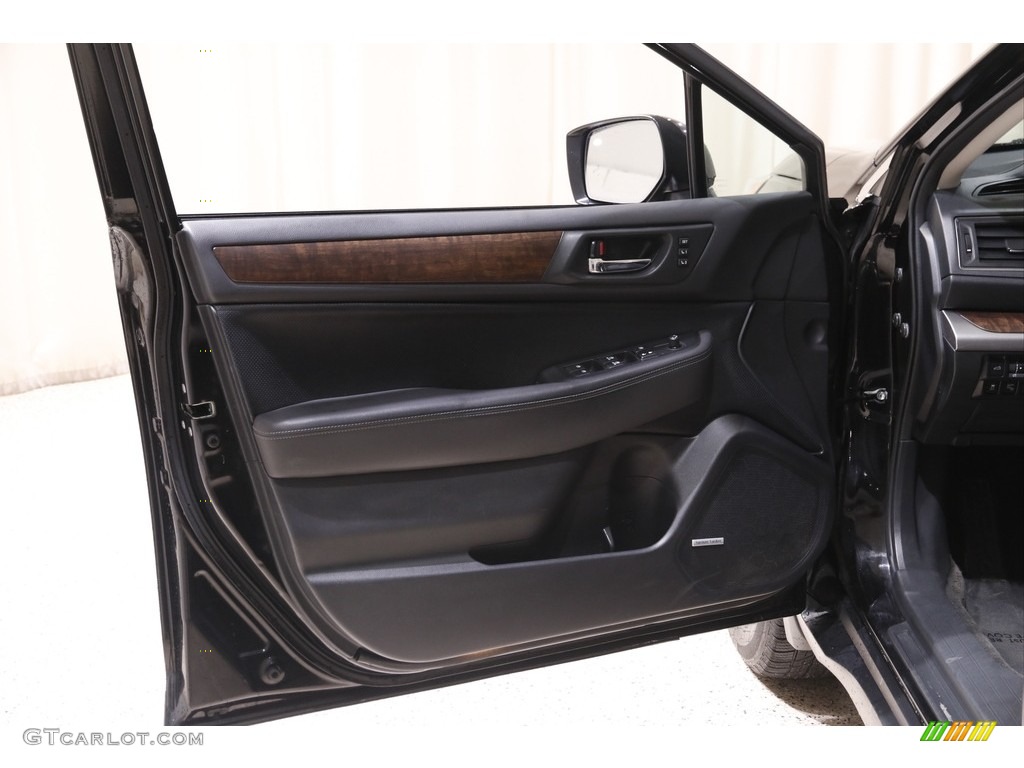 2015 Subaru Outback 2.5i Limited Slate Black Door Panel Photo #142477092
