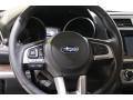 Slate Black 2015 Subaru Outback 2.5i Limited Steering Wheel