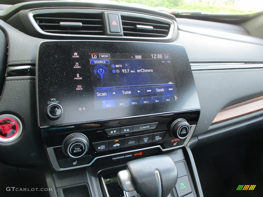 2018 CR-V EX-L AWD - Gunmetal Metallic / Gray photo #14