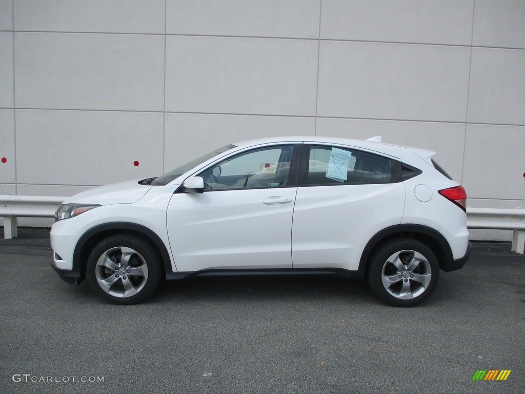 White Orchid Pearl 2018 Honda HR-V LX AWD Exterior Photo #142477683