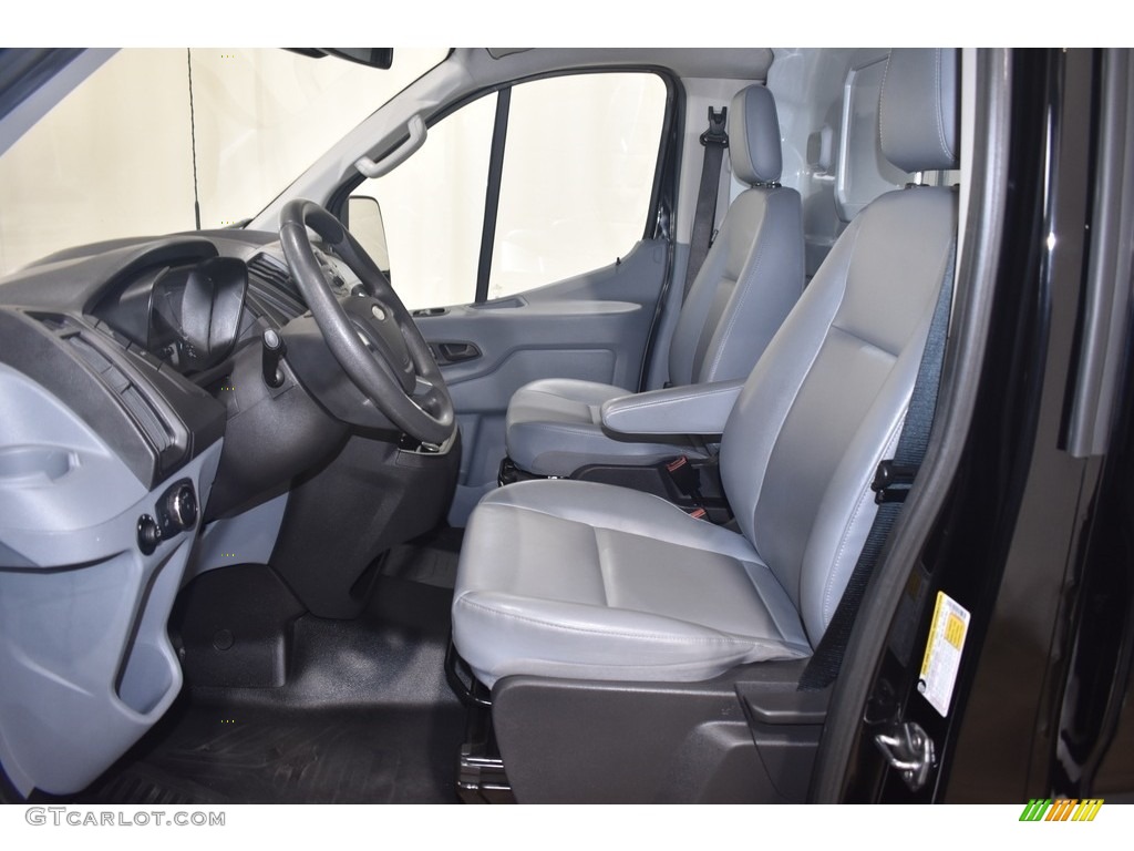Charcoal Black Interior 2018 Ford Transit Van 150 LR Regular Photo #142478154