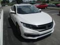 Platinum White Pearl - Civic EX-L Sedan Photo No. 6