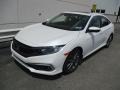 Platinum White Pearl - Civic EX-L Sedan Photo No. 8