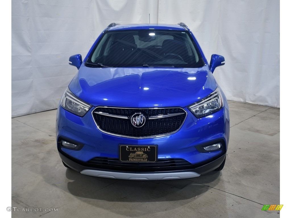 2018 Encore Preferred II AWD - Coastal Blue Metallic / Ebony photo #4
