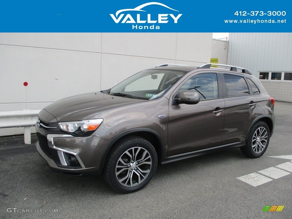 2018 Outlander Sport SE AWC - Quartz Brown Metallic / Black photo #1