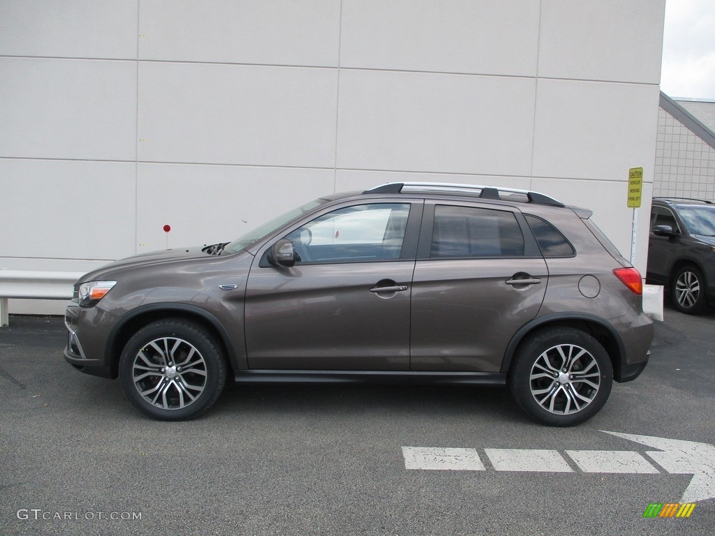 Quartz Brown Metallic 2018 Mitsubishi Outlander Sport SE AWC Exterior Photo #142479288