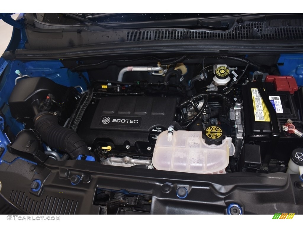 2018 Encore Preferred II AWD - Coastal Blue Metallic / Ebony photo #7