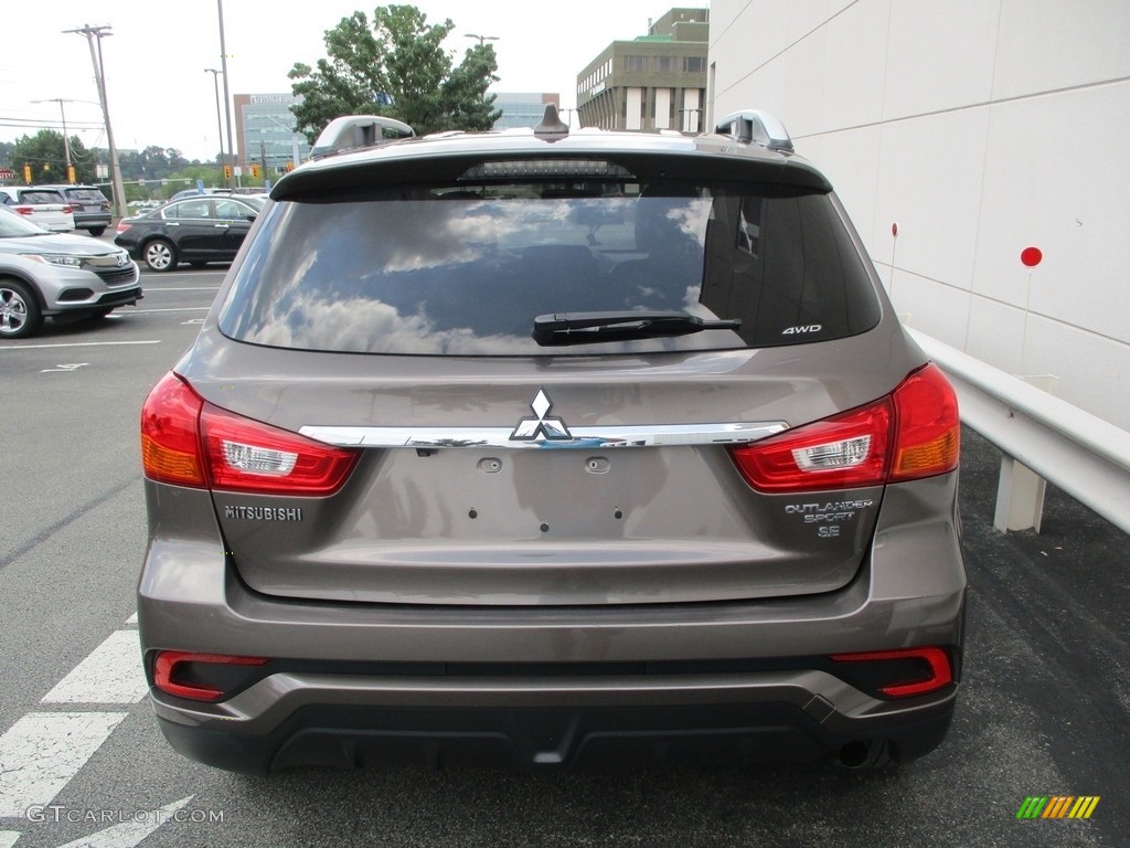 2018 Outlander Sport SE AWC - Quartz Brown Metallic / Black photo #4