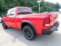 2021 Flame Red Ram 1500 Classic Quad Cab 4x4  photo #3