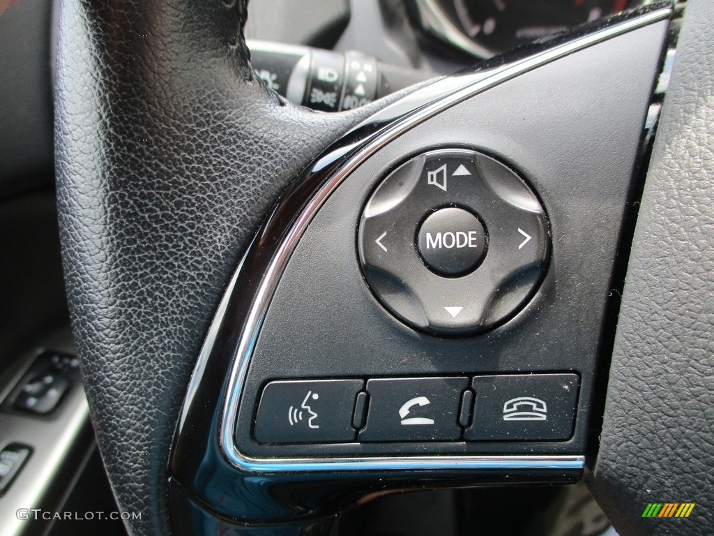 2018 Mitsubishi Outlander Sport SE AWC Black Steering Wheel Photo #142479699