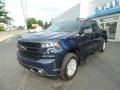 2021 Northsky Blue Metallic Chevrolet Silverado 1500 RST Crew Cab 4x4  photo #2