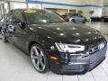 Mythos Black Metallic 2018 Audi S4 Prestige quattro Sedan Exterior