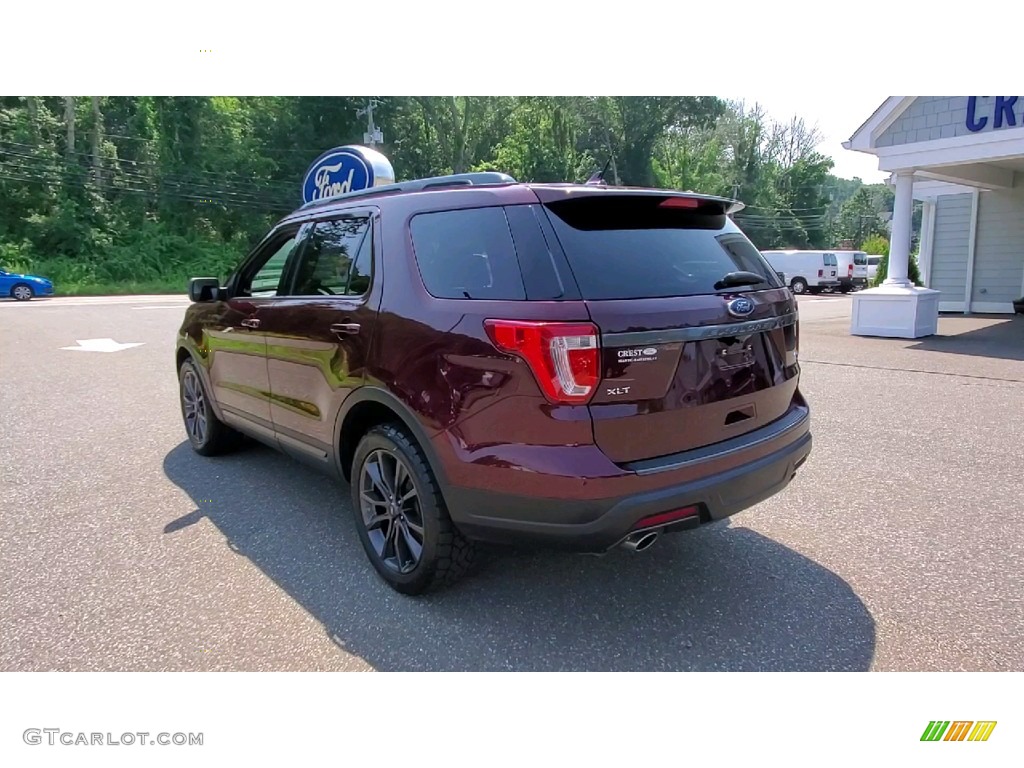 2018 Explorer XLT 4WD - Burgundy Velvet / Ebony Black photo #5