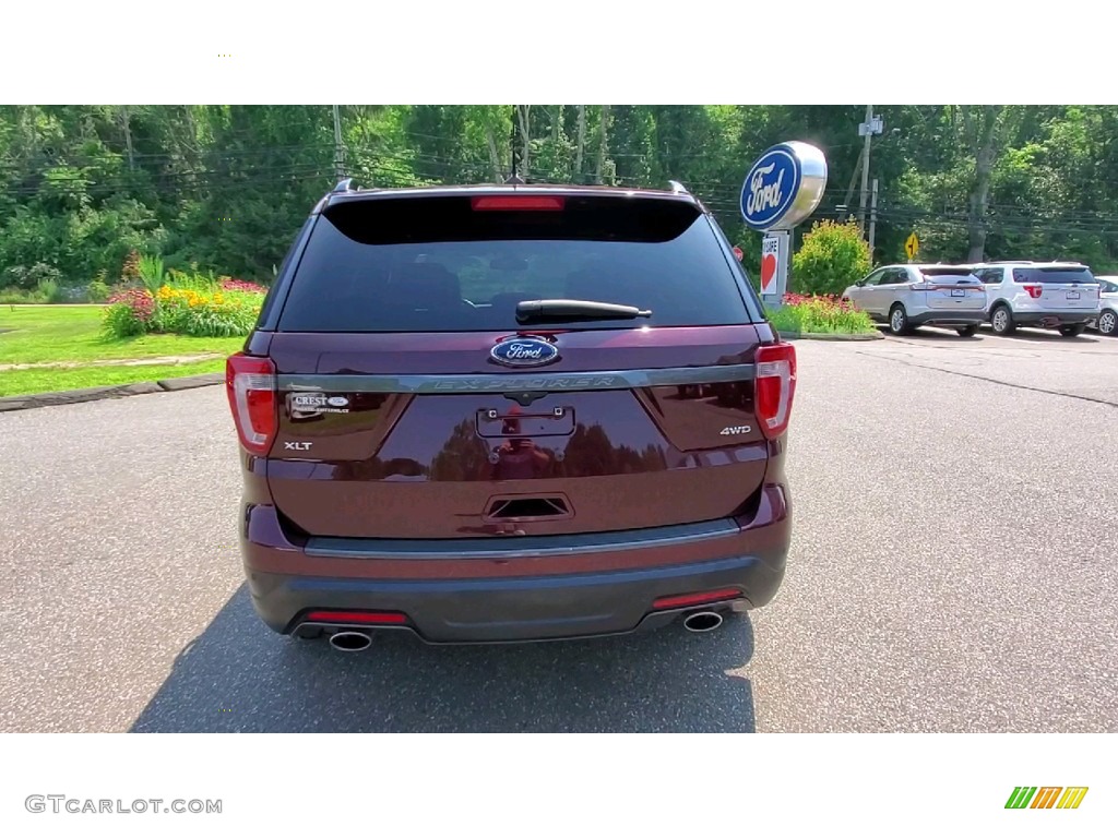 2018 Explorer XLT 4WD - Burgundy Velvet / Ebony Black photo #6
