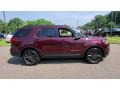 2018 Burgundy Velvet Ford Explorer XLT 4WD  photo #8