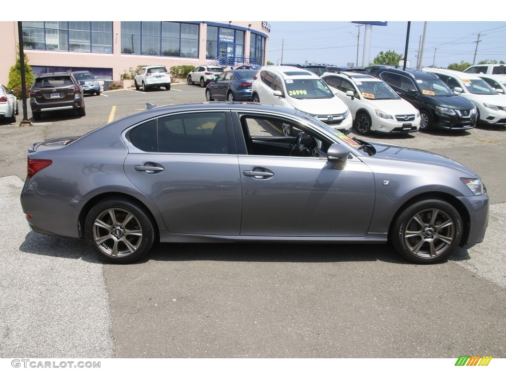 2014 GS 350 AWD - Nebula Gray Pearl / Black photo #4