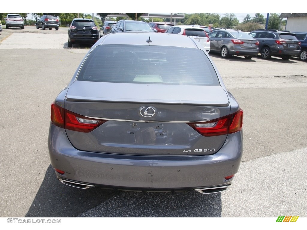 2014 GS 350 AWD - Nebula Gray Pearl / Black photo #6