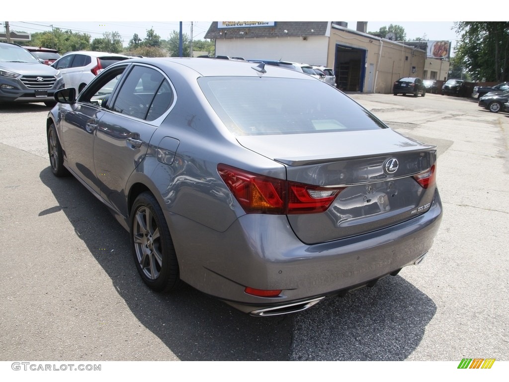 2014 GS 350 AWD - Nebula Gray Pearl / Black photo #7