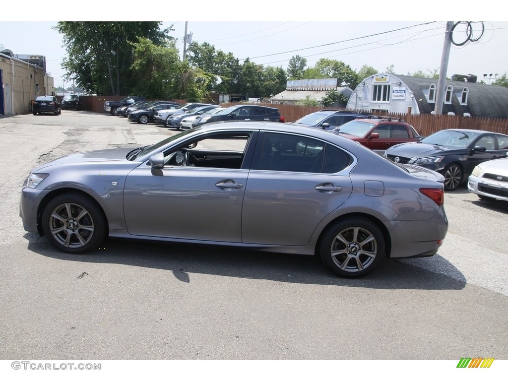 2014 GS 350 AWD - Nebula Gray Pearl / Black photo #8