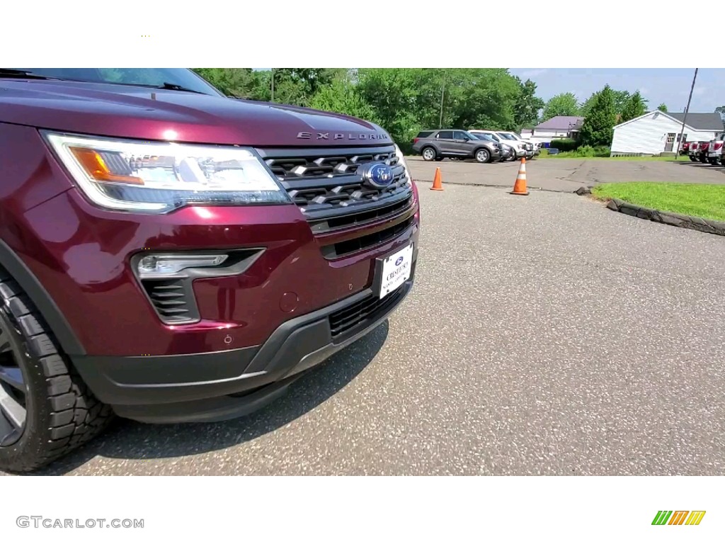 2018 Explorer XLT 4WD - Burgundy Velvet / Ebony Black photo #29