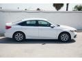 2022 Platinum White Pearl Honda Civic LX Sedan  photo #8