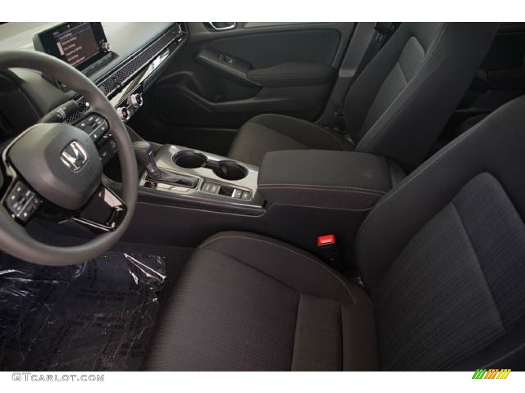 2022 Civic LX Sedan - Platinum White Pearl / Black photo #15