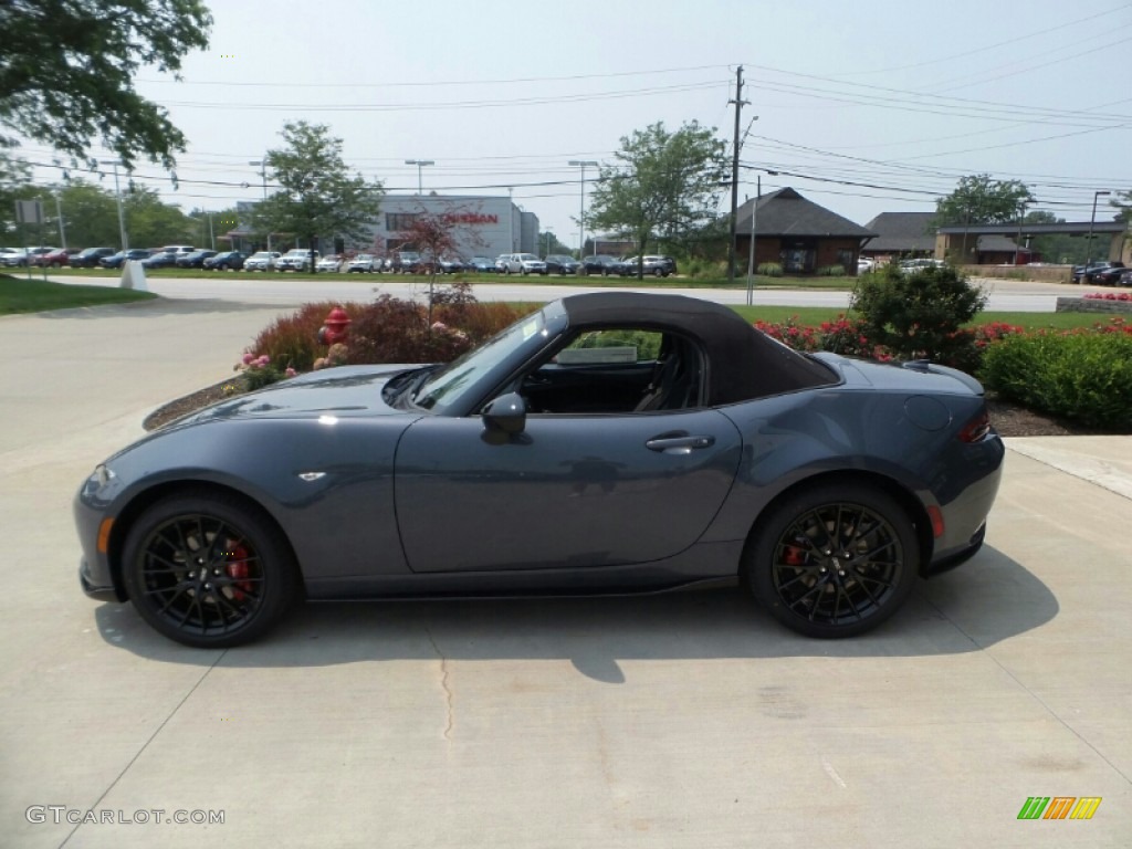 Polymetal Gray Metallic 2021 Mazda MX-5 Miata Club Exterior Photo #142485801