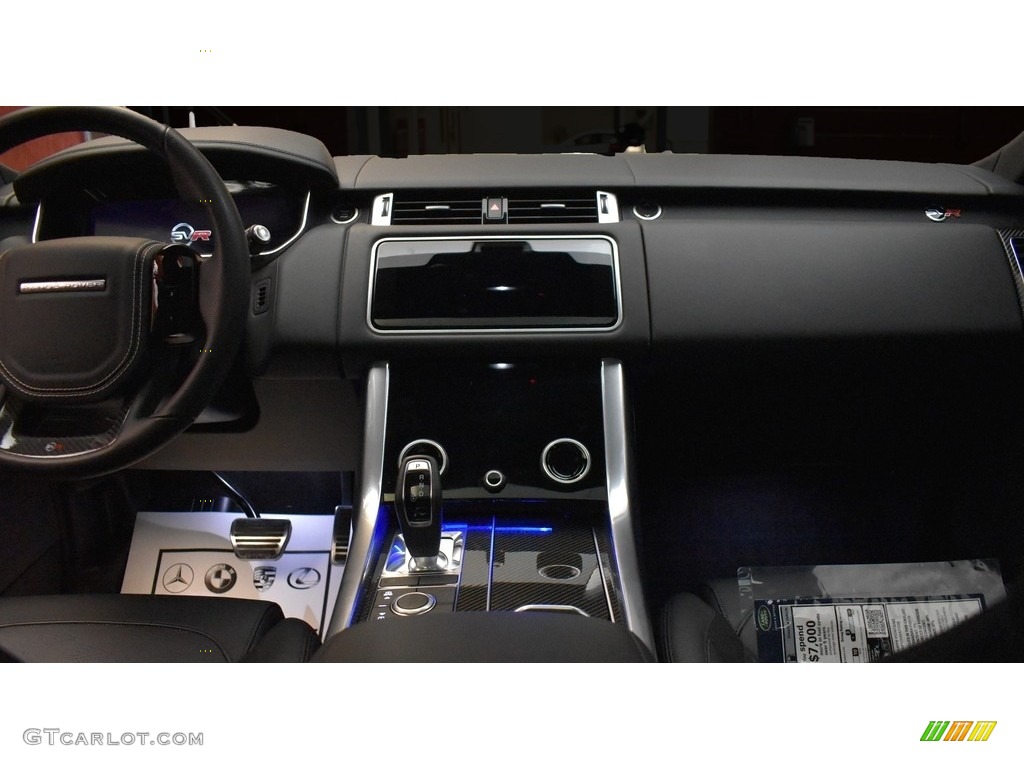 2019 Land Rover Range Rover Sport SVR Ebony/Ebony Dashboard Photo #142486377